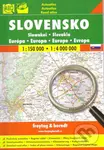 Slovensko 1:150 000  1:4 000 000
