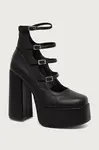 Koi Footwear  lodičky na sloupku Gurren Strappy Platform