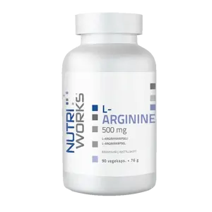 NutriWorks L-Arginine 500mg - 90 kapslí