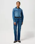 Džíny WRANGLER STRAIGHT COWBOY CREST 112371166 Velikost: 32/32