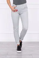 marka niezdefiniowana Kalhoty v barvě denim šedé