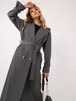 Coat LK-PL-509754.42-dark grey