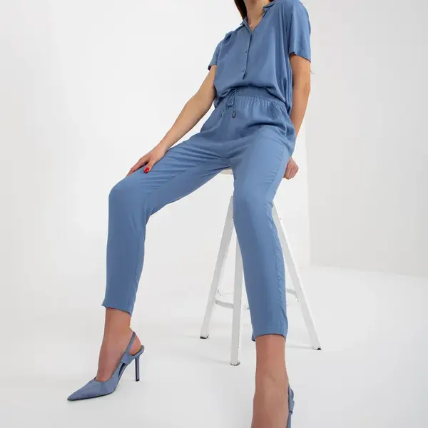 Pants-D73760M61869H-blue