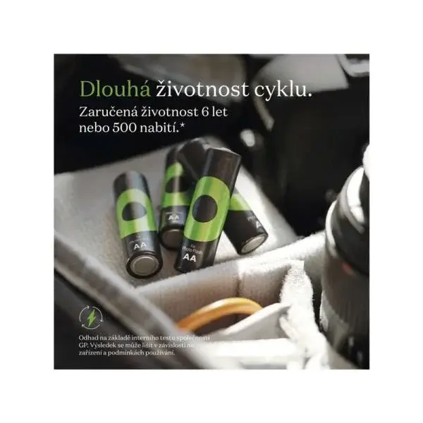 GP NiMH akumulátor AA (HR6) ReCyko Pro Professional