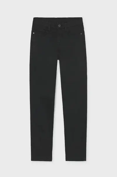 Mayoral  regular fit kalhoty dětské bavlněné s elastanem slim fit basic
