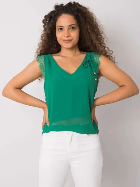 Top-DHJ-TP-13317.25P-Dark Green