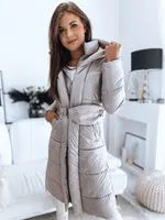 Dámský kabát LINA béžový Dstreet