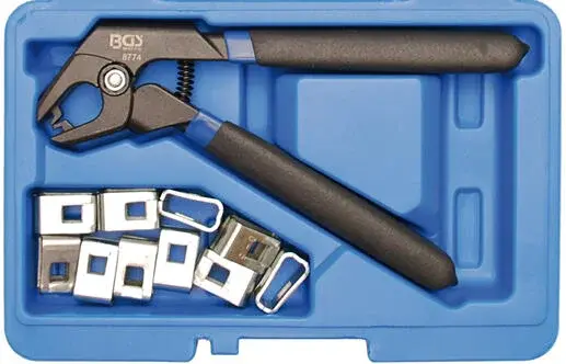 BGS technic Spony karosářské fixační, rozevření 0-5 mm, sada 1 (BGS108774)