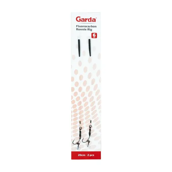 Garda návazec ronnie fluorocarbon rig 2 ks - velikost 4