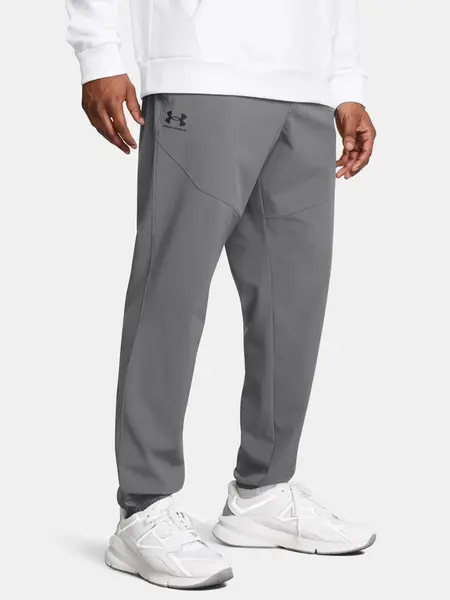 Pánské tepláky Under Armour UA Vibe Woven Jogger-GRY - Pánské