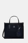 Kabelka Tommy Hilfiger tmavomodrá barva, AW0AW17852
