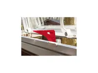 Zarážka do dveří a oken DEBBEX Door Stopper červená 1ks