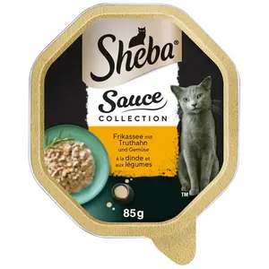 SHEBA vanička s morčacím mäsom a zeleninou