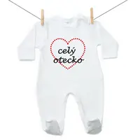 Boodyy Overal Celý otecko 62 (2-4 mesiace)