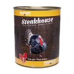 Konzerva STEAKHOUSE - 100% morčacie mäso 0,8 kg