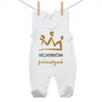 Boodyy Dupačky Veľkonočná princezná 68 (3-6 mesiacov)