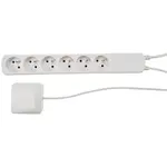 Predlžovací kábel 3m/6z+VN nožný vyínač PP102