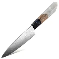 Damaškový kuchynský nôž Saltama-Paring/Biela H20106