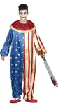 Kostým Klaun Amerika chlapec 14-16 rokov