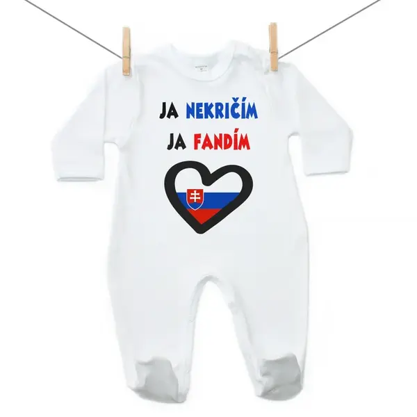 Boodyy Overal Ja nekričím, ja fandím 62 (2-4 mesiace)