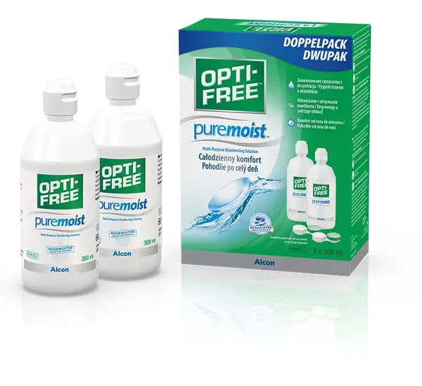 OPTI-FREE® PureMoist® Viacúčelový dezinfekčný roztok