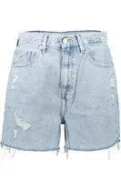 Kraťasy pre ženy Tommy Jeans - svetlomodrá