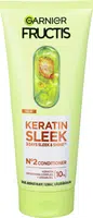 Garnier Fructis Keratin Sleek kondicionér na suché a krepovité vlasy