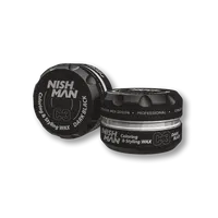 Vosk na vlasy Nishman C3 black 100g