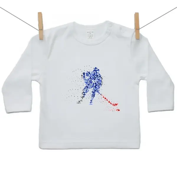 Boodyy Tričko s dlhým rukávom Hokejista 68 (3-6 mesiacov)