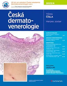 E-kniha: Česká dermatovenerologie 2023/4 od Hercogová Třešňák Jana