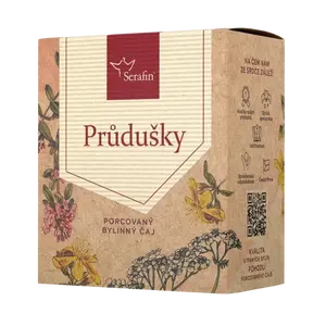 SERAFIN Průdušky bylinný čaj porcovaný sáčky 15 x 2.5 g