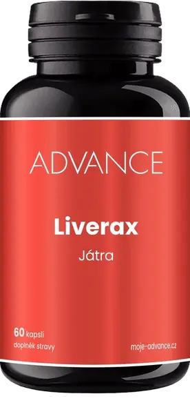 ADVANCE Liverax - játra 60 kapslí