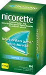 NICORETTE Icemint Gum 4mg léčivá žvýkací guma pro odvykání kouření 105 ks