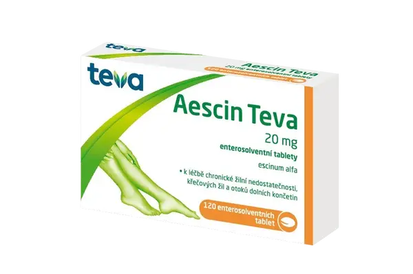 AESCIN Teva 20mg 120 tablet