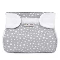 T-TOMI Ortopedické abdukční kalhotky suchý zip grey stars 3-6kg