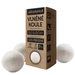 ALLNATURE Vlněné koule do sušičky 3 ks