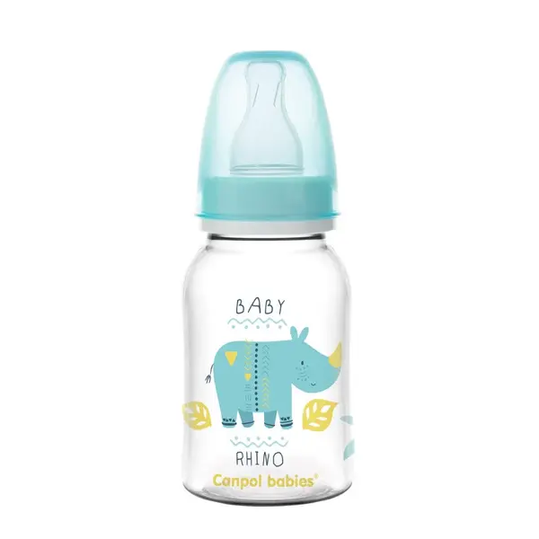 CANPOL BABIES Lahev s potiskem Afrika 120 ml