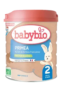BABYBIO PRIMEA 2 pokračovací kojenecké bio mléko 800 g