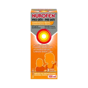 NUROFEN pro děti 20 mg/ml sirup pomeranč 100 ml