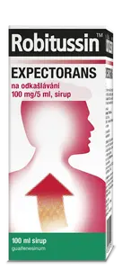 ROBITUSSIN Expectorans 100mg/5ml, sirup na odkašlávání 100 ml