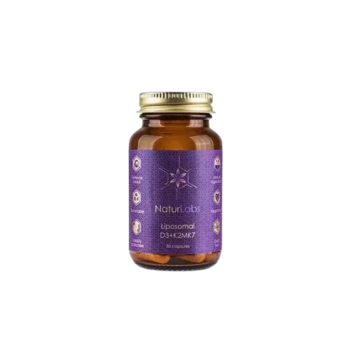 NATURLABS Vitamín D3 + K2 liposomálny 30 kapsúl