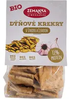 ZEMANKA Biopekáreň Špaldové krekry s tekvicovým semienkom a cesnakom 100 g