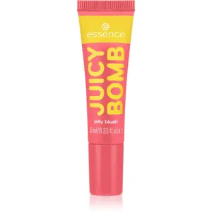essence Juicy Bomb Party lícenka s gélovou textúrou odtieň 02 Peach Passion 10 ml