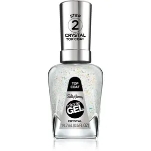 Sally Hansen Miracle Gel™ gélový lak na nechty bez použitia UV/LED lampy odtieň Crystal 14.7 ml