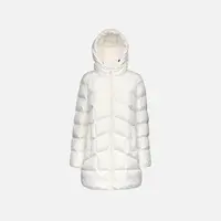 Cream women's jacket Geox Anylla - Women's