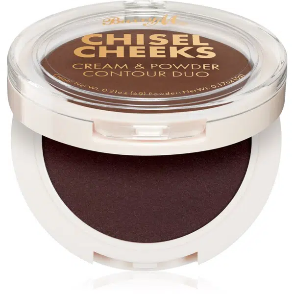 Barry M Chisel Cheeks kontúrovacia paletka na tvár duo Deep 11 g
