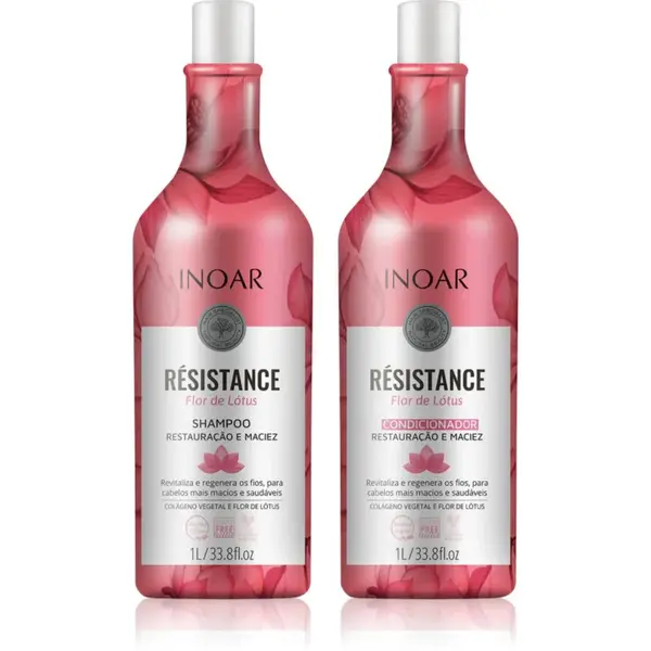 INOAR Résistance Flor de Lótus sada pre oslabené vlasy