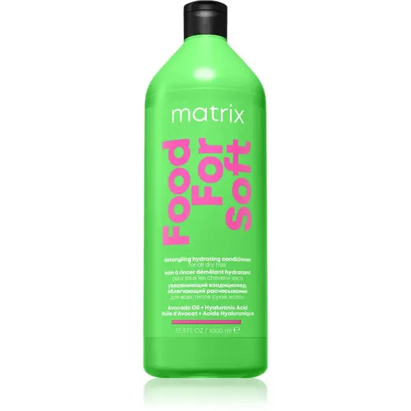 Matrix Food For Soft hydratačný kondicionér s kyselinou hyalurónovou 1000 ml