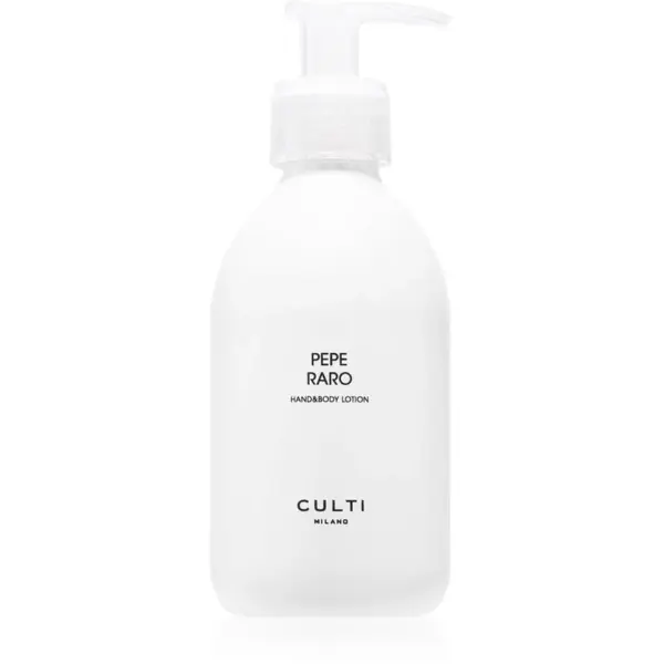 Culti Milano Hand&Body Pepe Raro mlieko na ruky a telo 250 ml