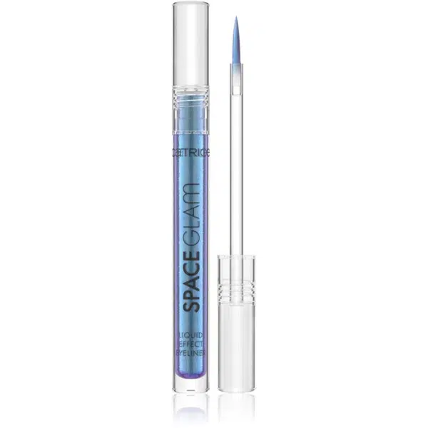 Catrice Space Glam tekuté linky na oči s trblietkami odtieň 030 Cosmic Chrome 1.4 ml